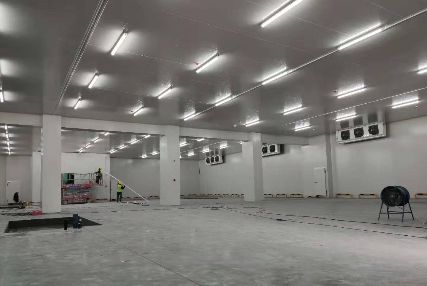 城市周邊建造一個8800平生鮮電商冷庫設計安裝費用？